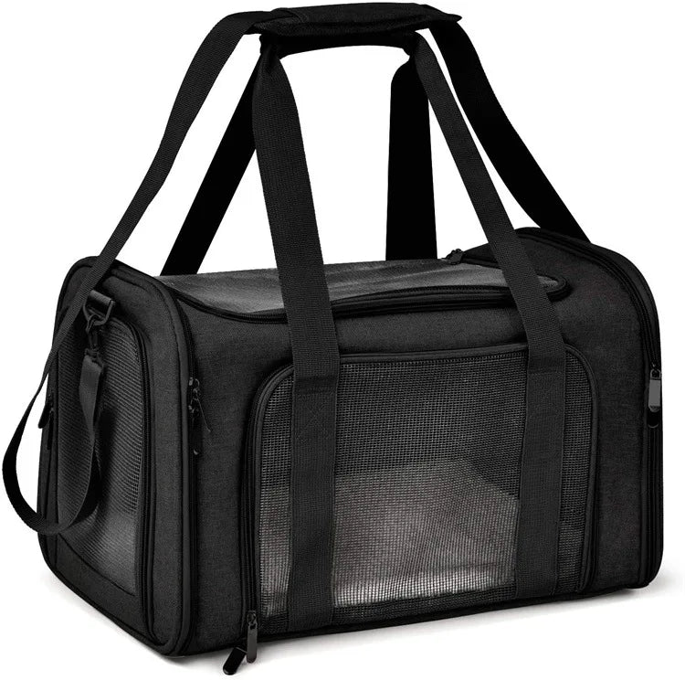 Breathable Soft-Sided Pet Carrier Bag