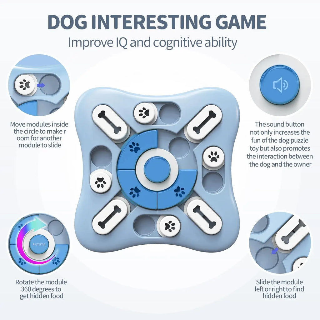 Dog Toys Slow Feeder Interactive