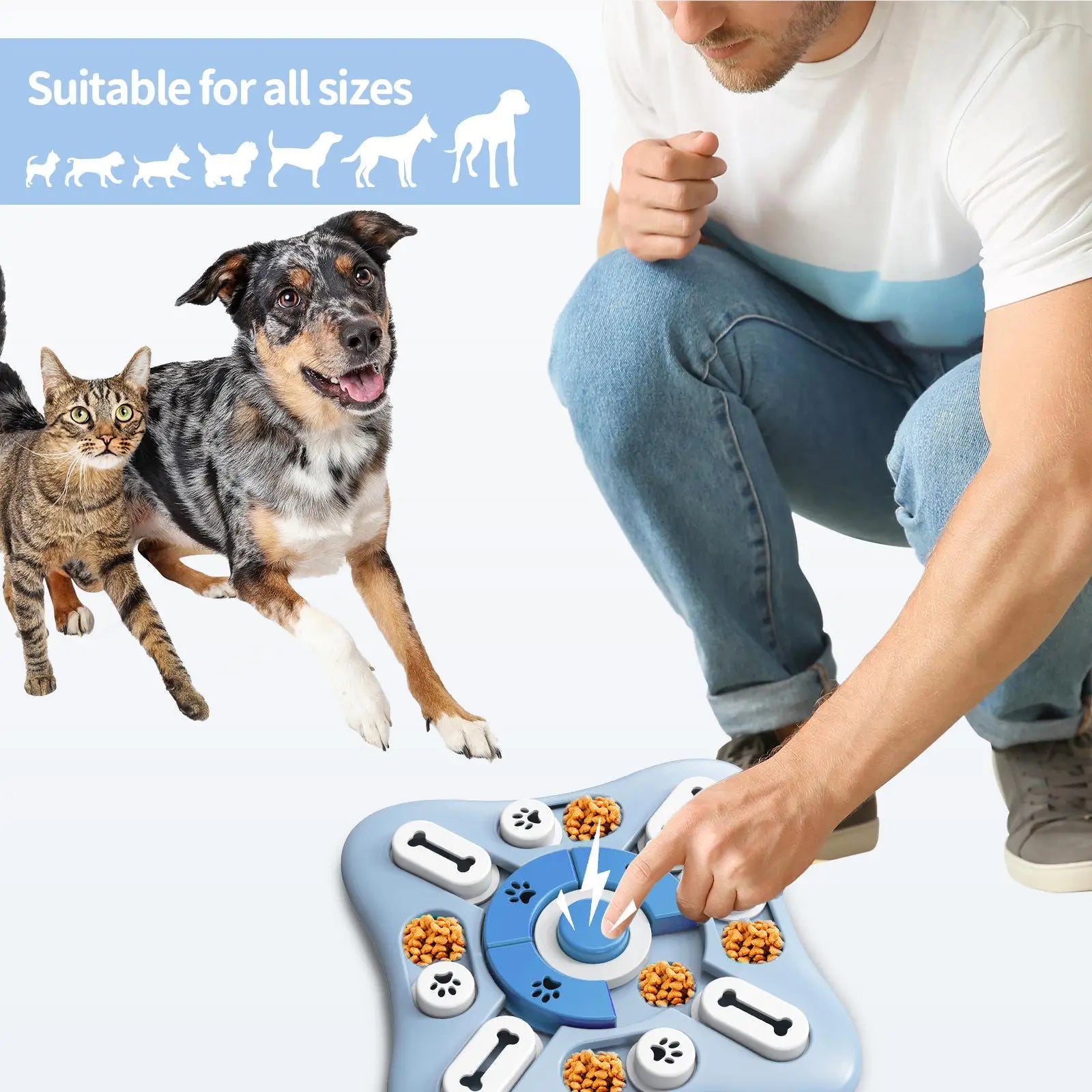 Dog Toys Slow Feeder Interactive