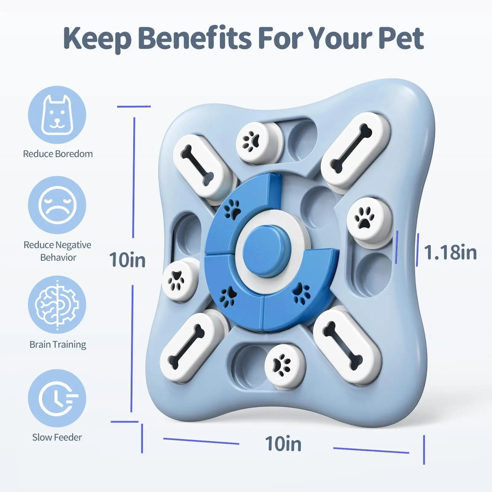 Dog Toys Slow Feeder Interactive