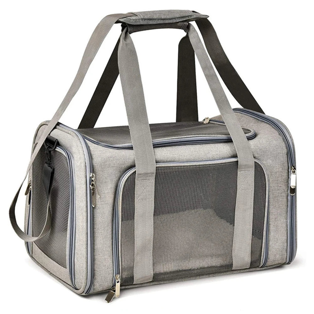 Breathable Soft-Sided Pet Carrier Bag