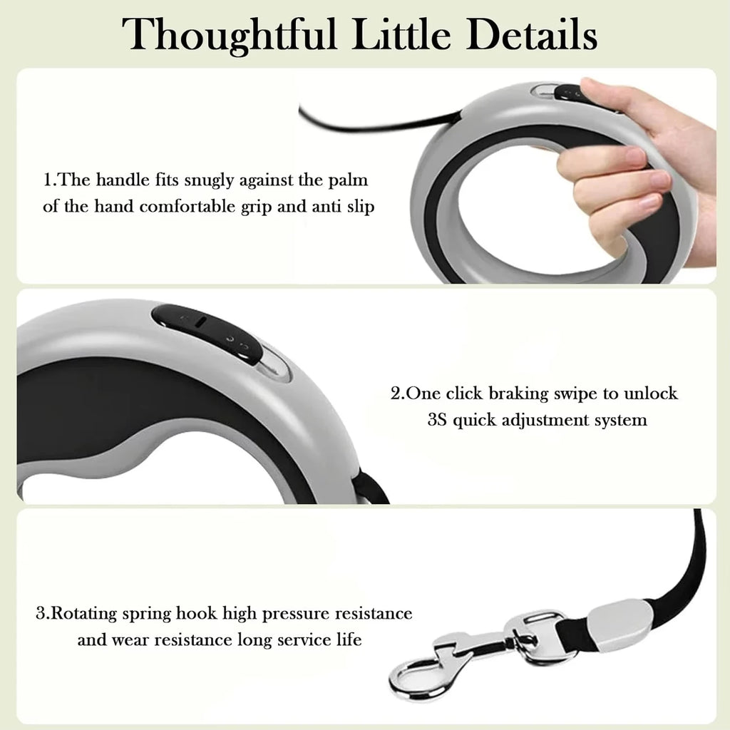 Retractable Dog Lead Heavy-Duty