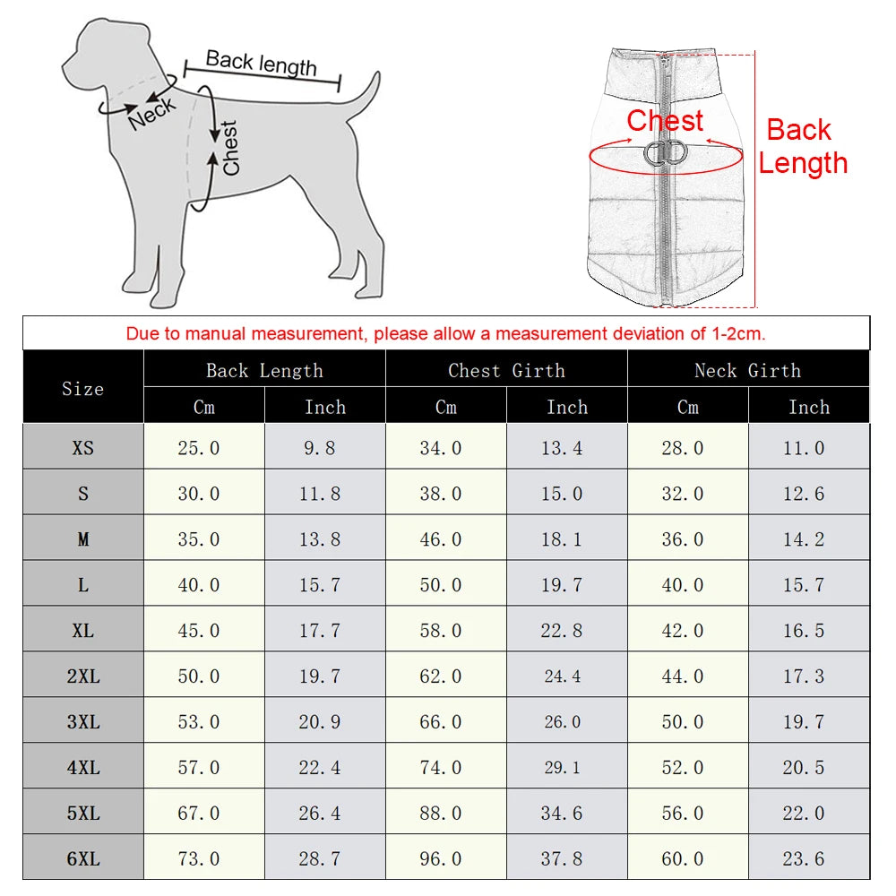 ProPet™ Shield Waterproof Winter Jacket for Dogs