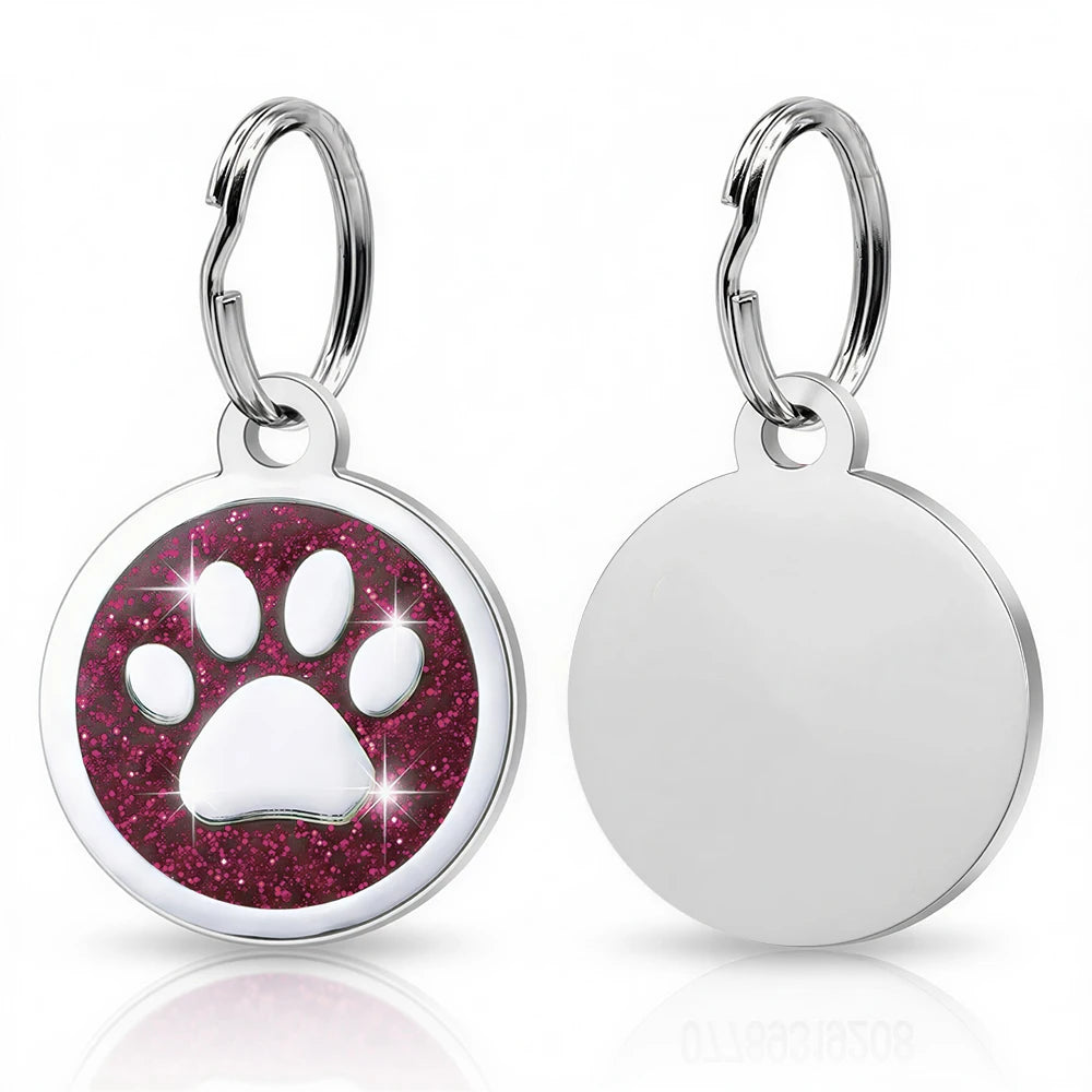 Personalized Dog Cat Plate Tags  Pendant