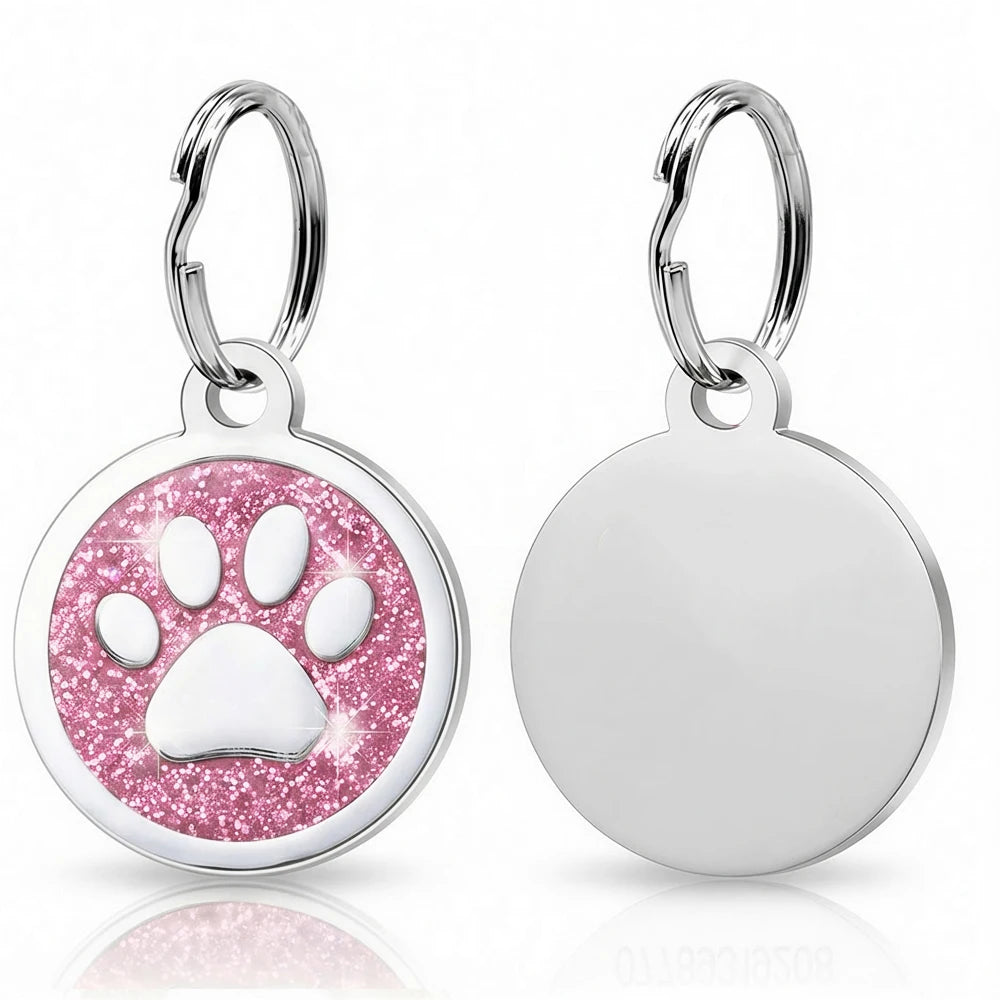 Personalized Dog Cat Plate Tags  Pendant