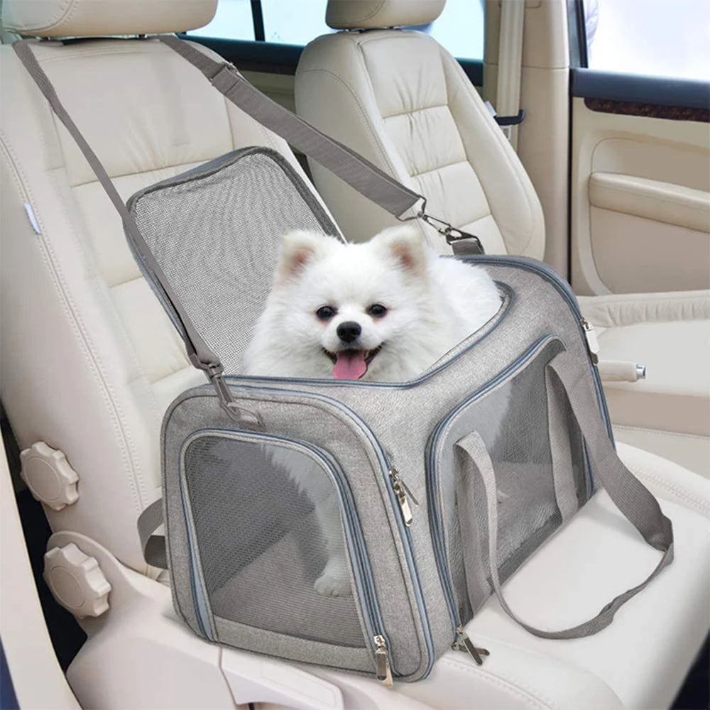Breathable Soft-Sided Pet Carrier Bag