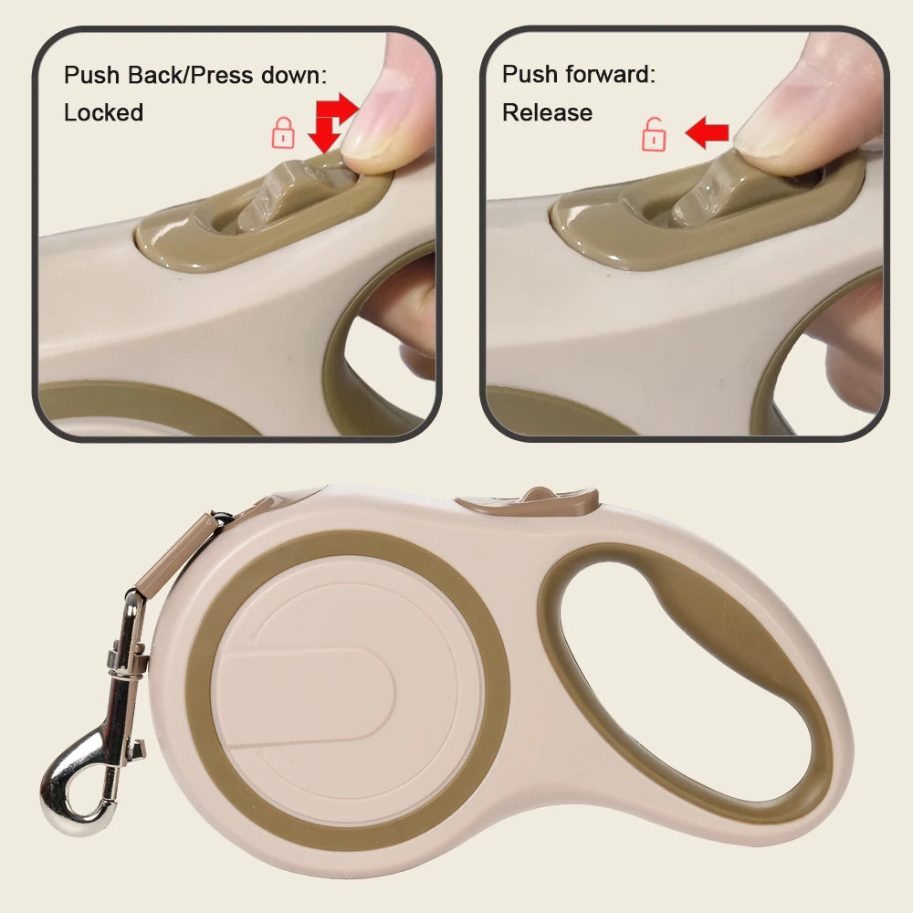 OmniGlide™ Heavy-Duty Automatic Retractable Dog Leash