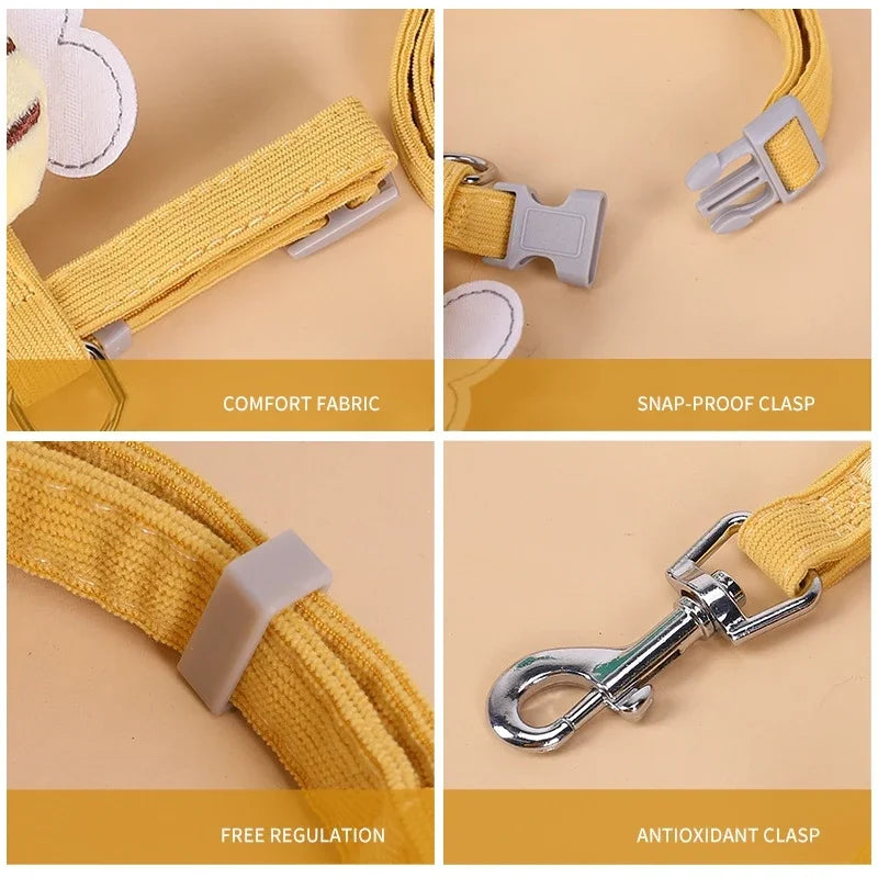 EscapeProof™ Ergonomic Harness & Leash Set for Cats & Dogs