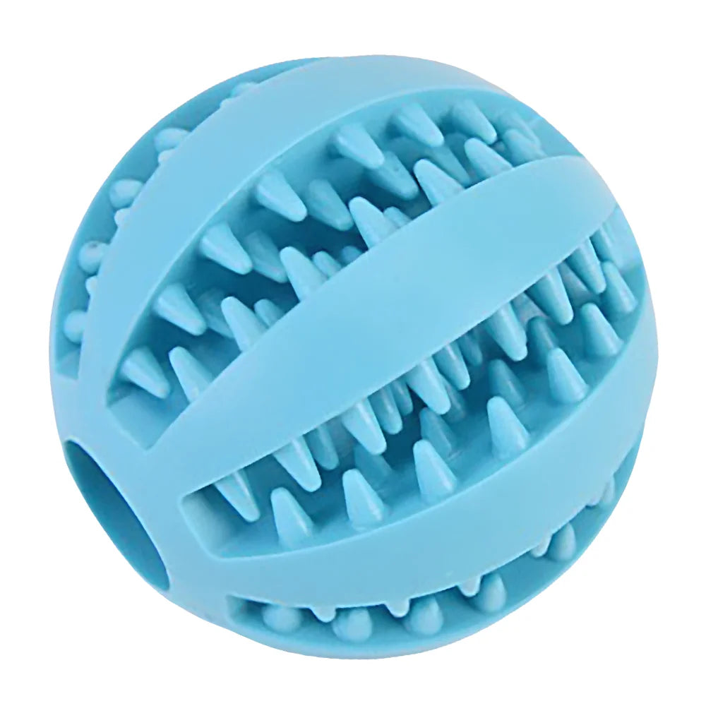 Dental Care Rubber Treat Ball Toy