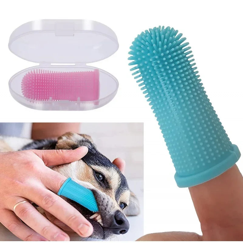 SoftPet™ Ultra-Soft Silicone Finger Toothbrush (3-Pack)