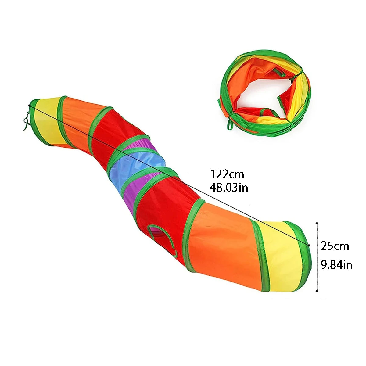 PlayTunnel™ Foldable Pet Activity Tube