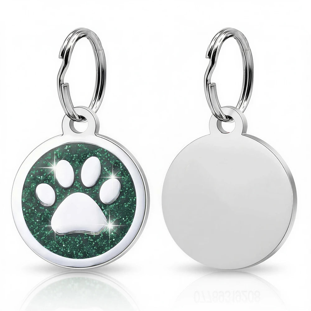 Personalized Dog Cat Plate Tags  Pendant