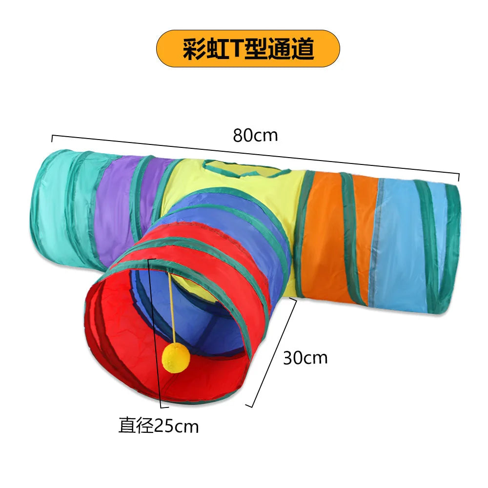 PlayTunnel™ Foldable Pet Activity Tube