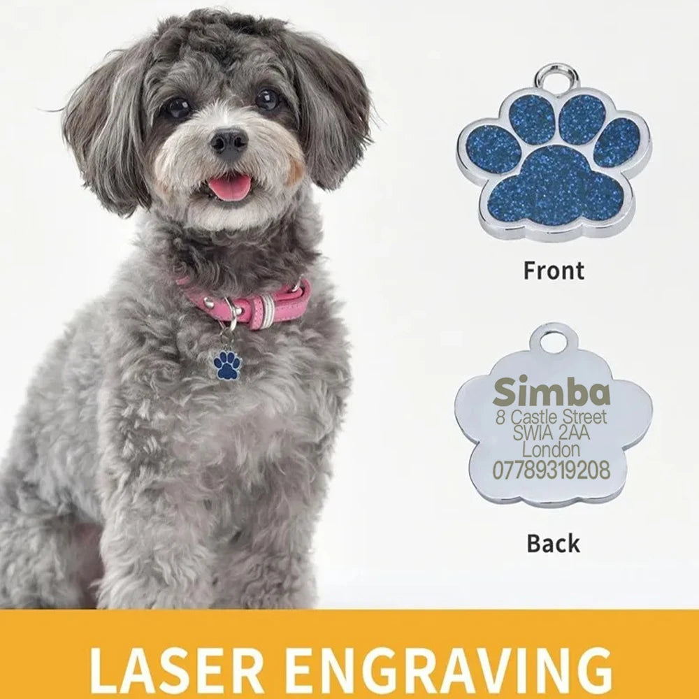 Personalized Dog Cat Plate
