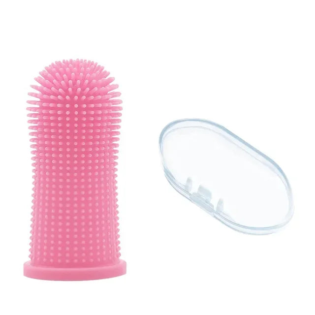 SoftPet™ Ultra-Soft Silicone Finger Toothbrush (3-Pack)