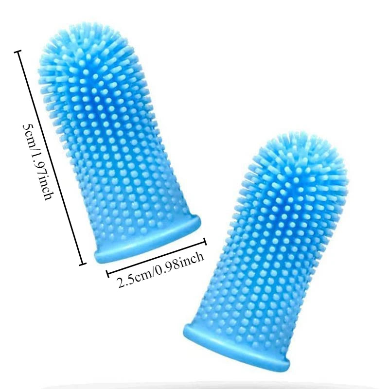 SoftPet™ Ultra-Soft Silicone Finger Toothbrush (3-Pack)