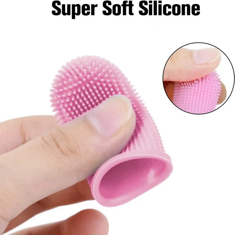 SoftPet™ Ultra-Soft Silicone Finger Toothbrush (3-Pack)