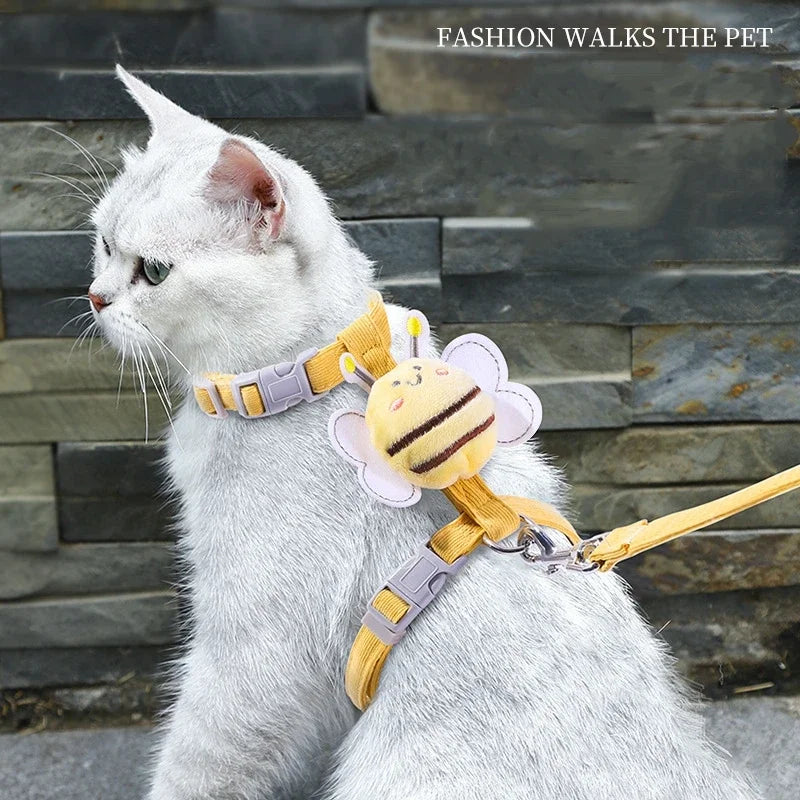 EscapeProof™ Ergonomic Harness & Leash Set for Cats & Dogs