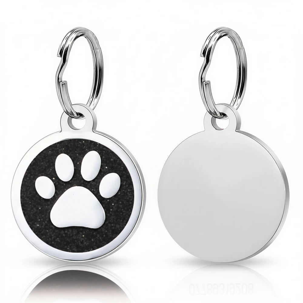 Personalized Dog Cat Plate Tags  Pendant
