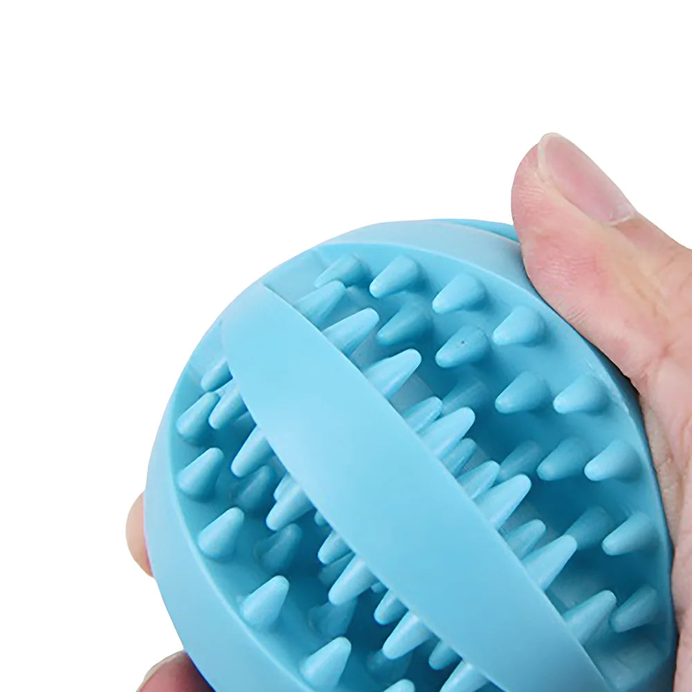 Dental Care Rubber Treat Ball Toy
